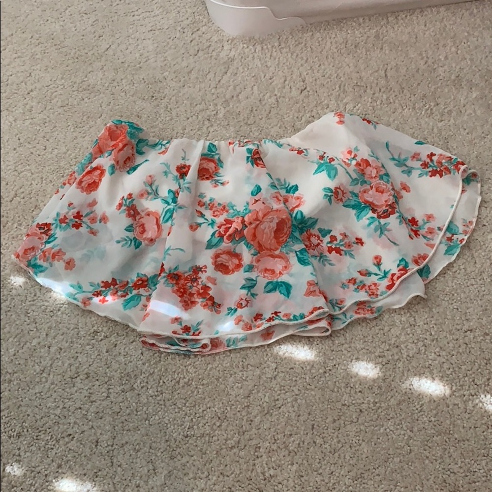 Floral crop top